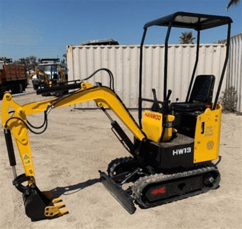 hanwoo hw13 mini excavator|HANWOO HW13 Mini (up to 12,000 lbs) Excavators For Sale.